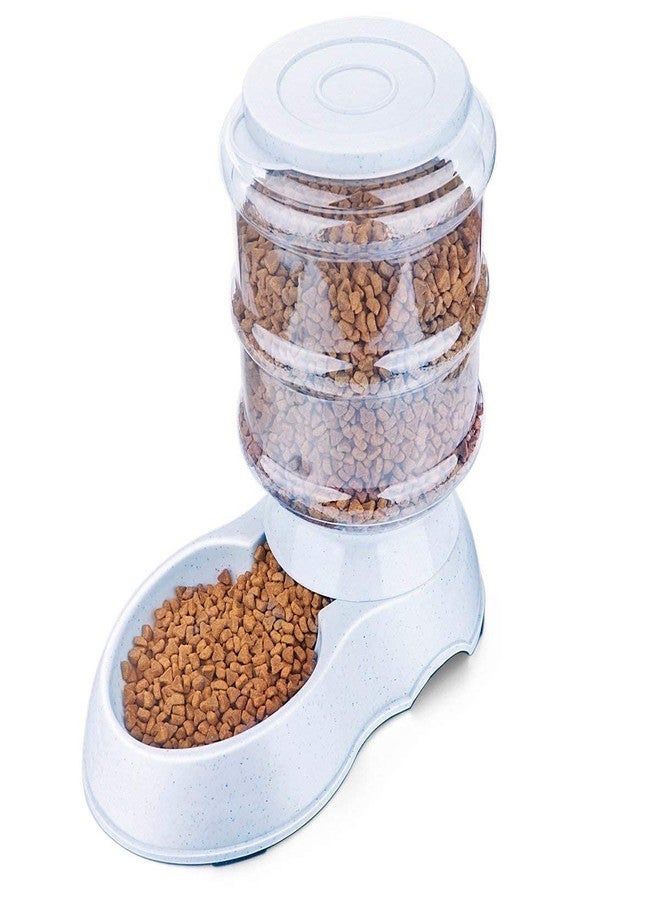 Envop Pet Feeder Food Dispenser Station - Replenish Pet Food for Dog Cat Animal Automatic Gravity Dry Food Storage Bottle Bowl Dish Stand (Multicolor) - Image 1